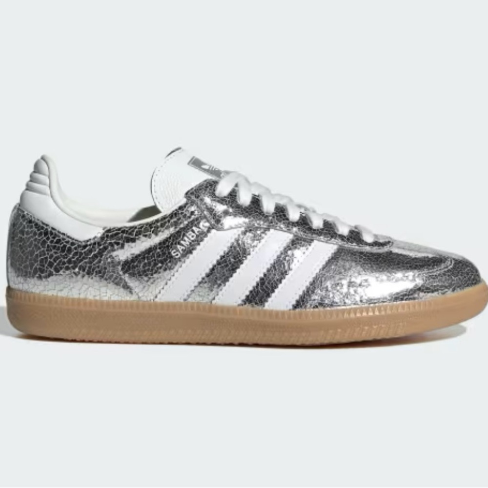 Adidas Samba Silver Metallic